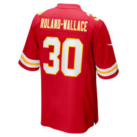 Kansas City Chiefs Chris Roland-Wallace Red jersey – view 3
