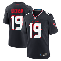 Houston Texans Xavier Hutchinson Navy jersey – view 1