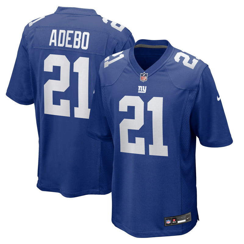 New York Giants Paulson Adebo Royal jersey – view 1