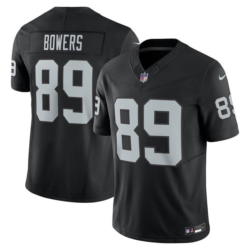 Las Vegas Raiders Brock Bowers Black jersey – view 1