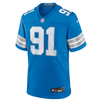 Detroit Lions Tyleik Williams Blue jersey – view 2
