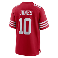 San Francisco 49ers Mac Jones Scarlet jersey – view 3