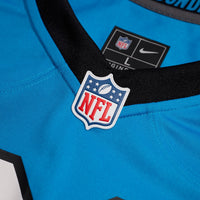 Carolina Panthers Xavier Legette Blue jersey – view 5