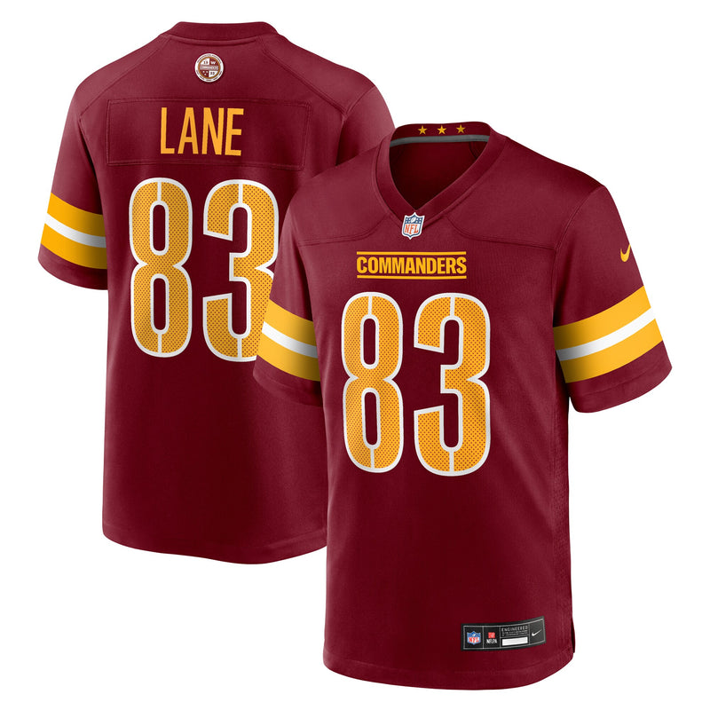 Washington Commanders Jaylin Lane Burgundy jersey – view 1