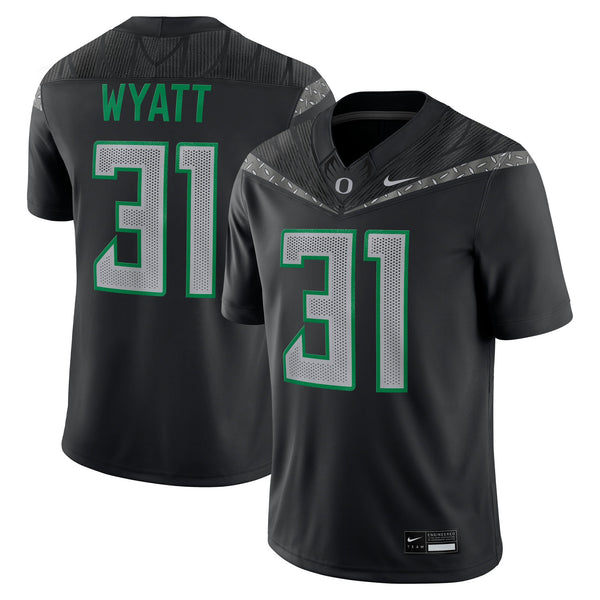 Nasir Wyatt Oregon Ducks Nike Home Game Jersey - Black