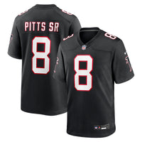 Atlanta Falcons Kyle Pitts Sr. Black jersey – view 1