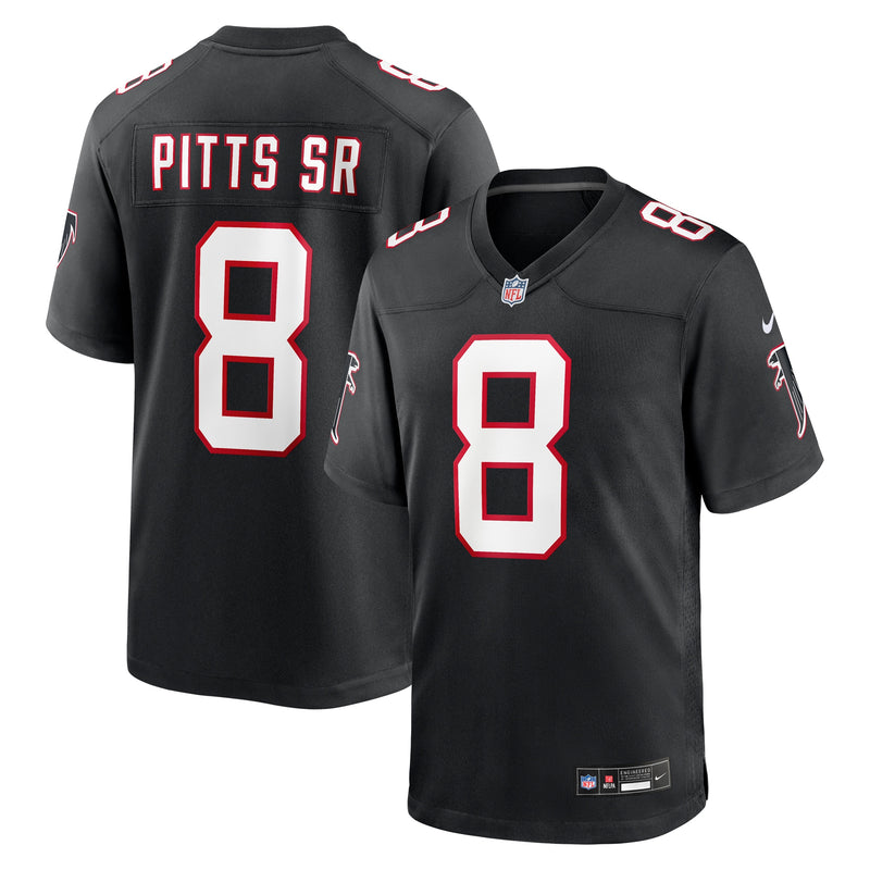 Atlanta Falcons Kyle Pitts Sr. Black jersey – view 1