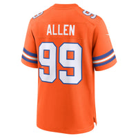 Denver Broncos Zach Allen Orange jersey – view 4