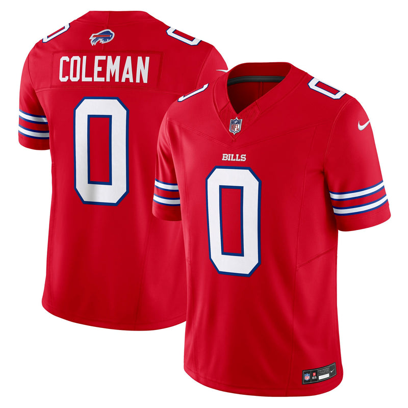 Buffalo Bills Keon Coleman Red jersey – view 1