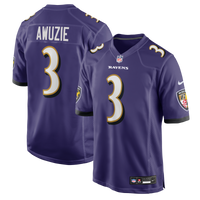 Baltimore Ravens Chidobe Awuzie Purple jersey – view 1