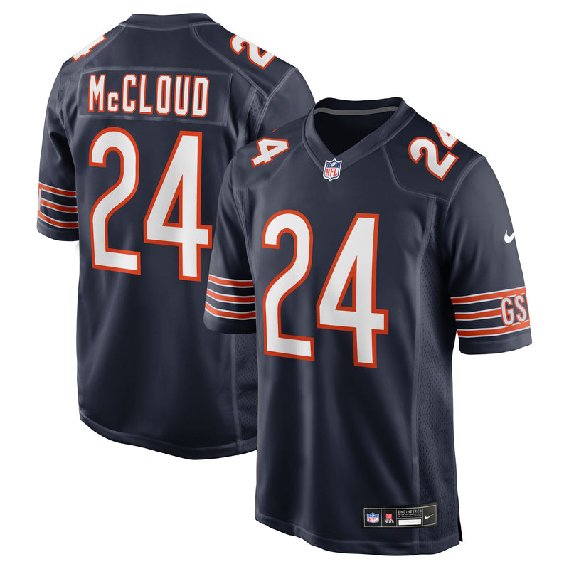 Chicago Bears Nick McCloud Navy jersey – view 1