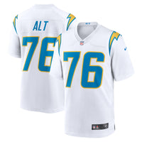 Los Angeles Chargers Joe Alt White jersey – view 1