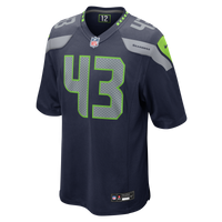 Seattle Seahawks Maxen Hook Nike College Navy Team Game Jersey
