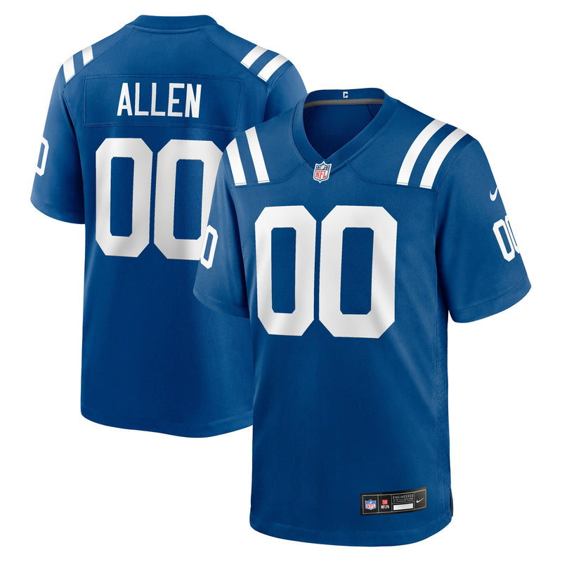 Indianapolis Colts CJ Allen Royal jersey – view 1