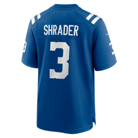 Indianapolis Colts Spencer Shrader Royal jersey – view 3