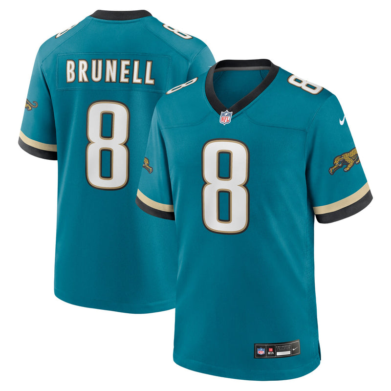 Jacksonville Jaguars Mark Brunell Teal jersey – view 1