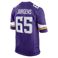 Minnesota Vikings Michael Jurgens Purple jersey – view 3