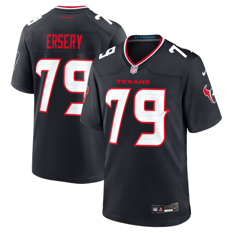Houston Texans Aireontae Ersery Navy jersey – view 1