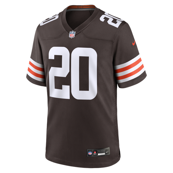 Cleveland Browns Greg Newsome II Nike Brown Game Jersey
