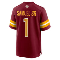 Washington Commanders Deebo Samuel Sr Burgundy jersey – view 4