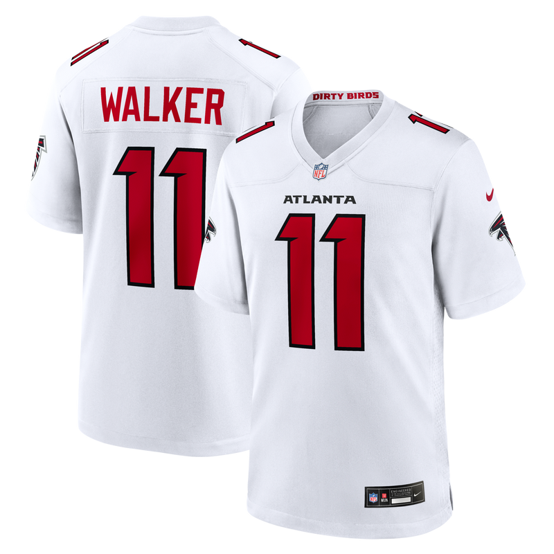 Atlanta Falcons Jalon Walker White jersey – view 1
