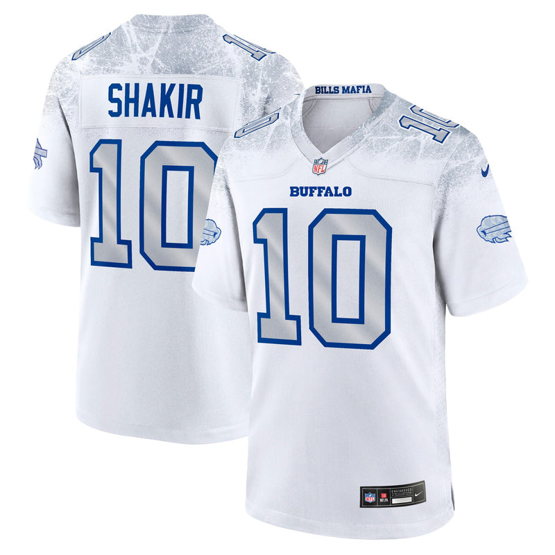 Buffalo Bills Khalil Shakir White jersey – view 1