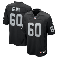 Las Vegas Raiders Charles Grant Black jersey – view 1
