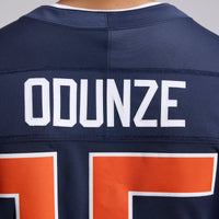 Chicago Bears Rome Odunze Nike Navy 2026 Rivalries Collection Printed Limited Jersey