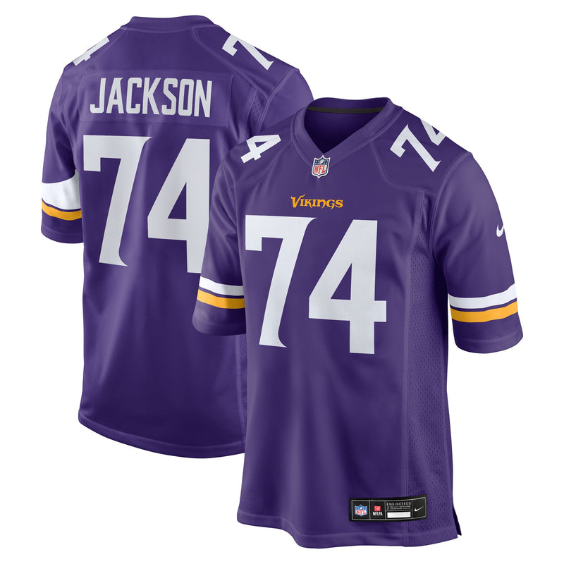 Minnesota Vikings Donovan Jackson Purple jersey – view 1