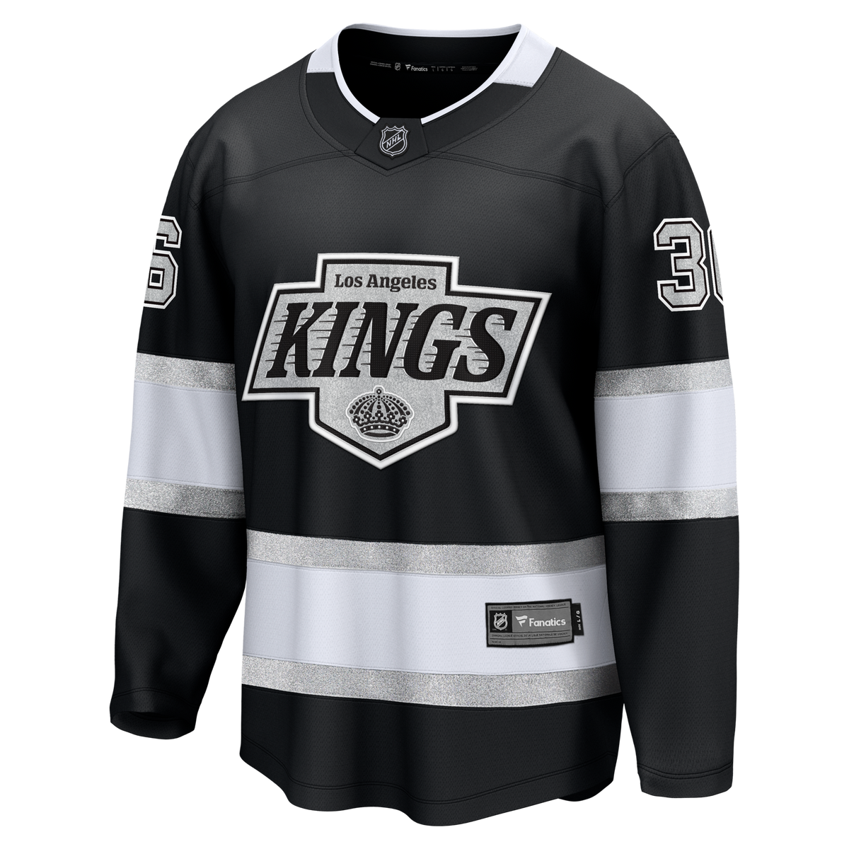 Los Angeles Kings Mats Zuccarello Fanatics Black Home Breakaway Jersey