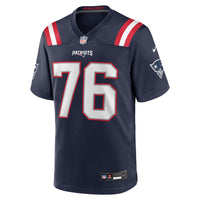 New England Patriots Morgan Moses Navy jersey – view 3