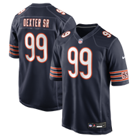 Chicago Bears Gervon Dexter Sr. Navy jersey – view 1