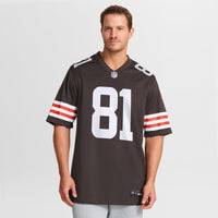 Cleveland Browns Luke Floriea Brown jersey – view 5