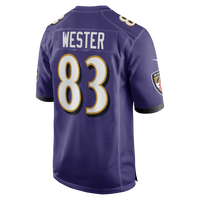 Baltimore Ravens LaJohntay Wester Purple jersey – view 3
