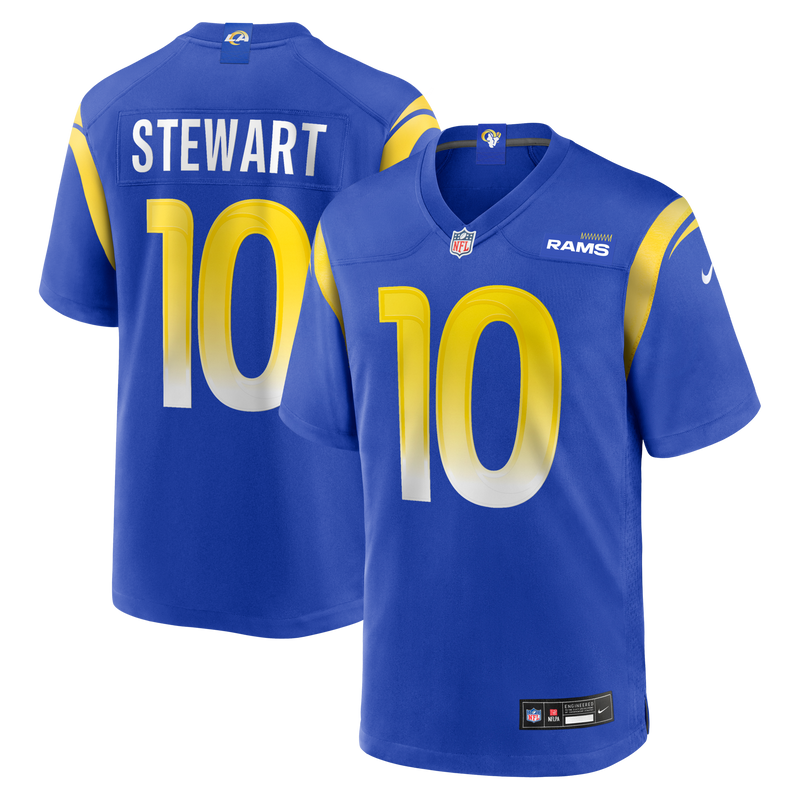 Los Angeles Rams Josaiah Stewart Royal jersey – view 1