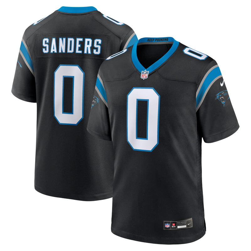 Carolina Panthers Ja'Tavion Sanders Black jersey – view 1