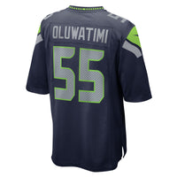 Seattle Seahawks Olu Oluwatimi Navy jersey – view 4