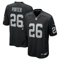 Las Vegas Raiders Darien Porter Black jersey – view 1
