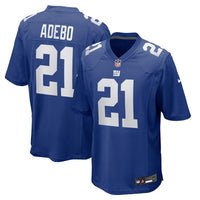 New York Giants Paulson Adebo Royal jersey – view 2