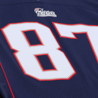 New England Patriots Rob Gronkowski Navy jersey – view 4