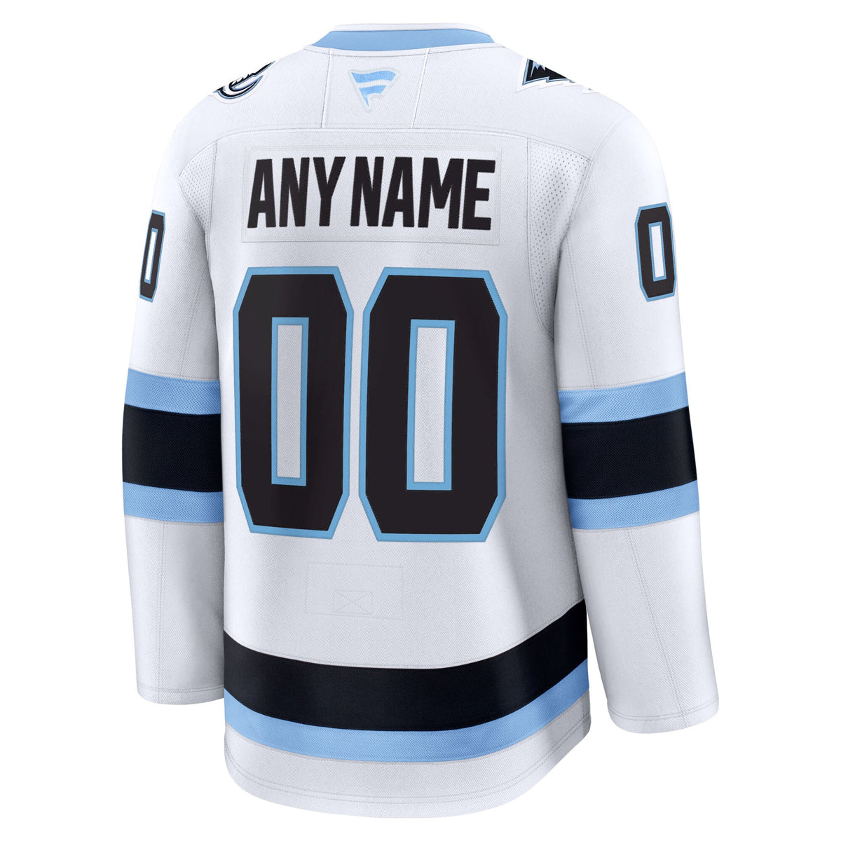 Utah Mammoth Fanatics White Away Premium Custom Jersey