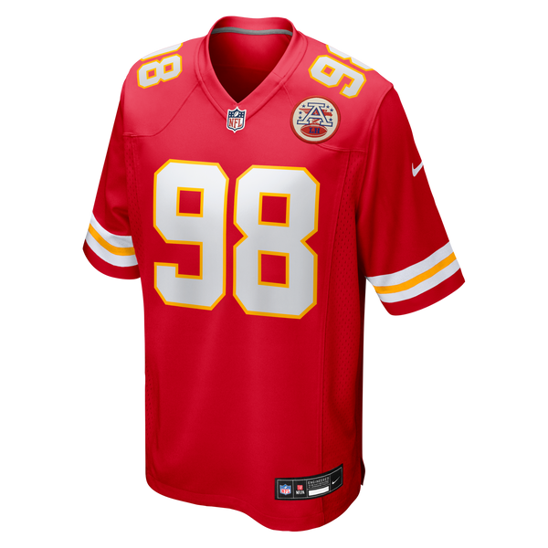 Kansas City Chiefs Janarius Robinson Nike Red Team Game Jersey