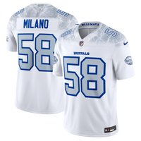 Buffalo Bills Matt Milano White jersey – view 1
