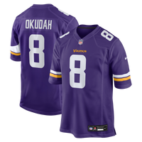Minnesota Vikings Jeff Okudah Purple jersey – view 1