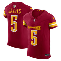 Washington Commanders Jayden Daniels Burgundy jersey – view 1