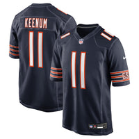 Chicago Bears Case Keenum Navy jersey – view 1