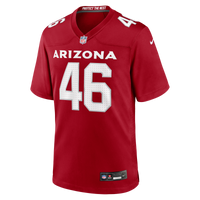 Arizona Cardinals Aaron Brewer Cardinal jersey – view 2
