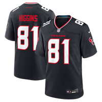 Houston Texans Jayden Higgins Navy jersey – view 1