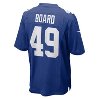 New York Giants Chris Board Royal jersey – view 4