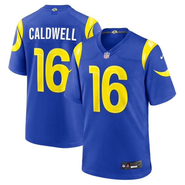 Los Angeles Rams Matthew Caldwell Nike Royal Team Game Jersey
